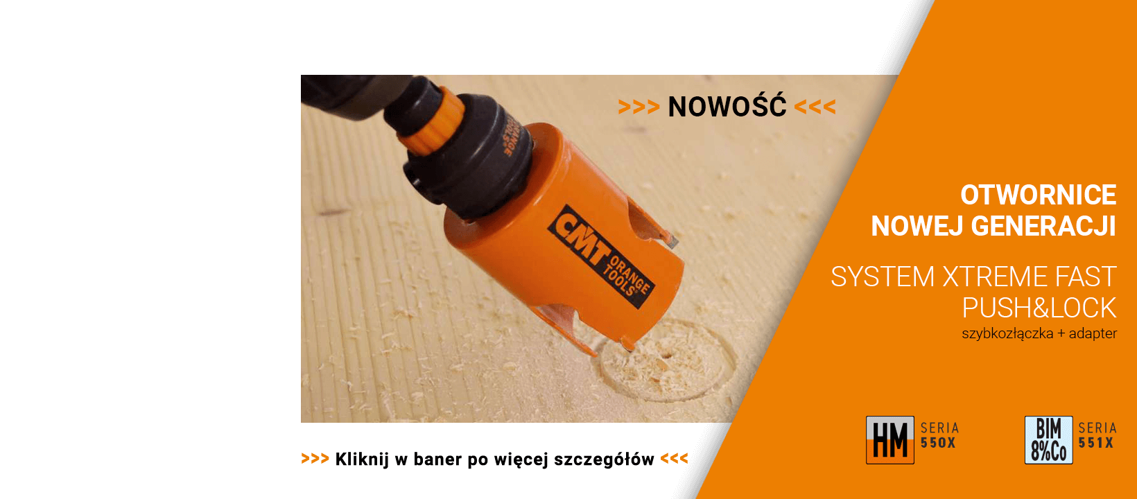 NOWOŚĆ! Otwornice CMT